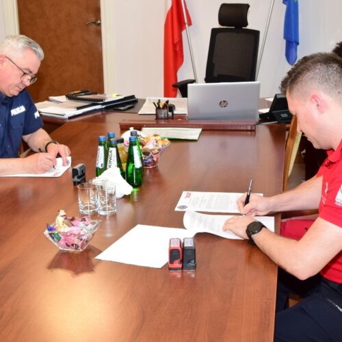 Policja i Grupa Ratowniczo-Poszukiwawcza „Legion Gerarda” podpisali porozumienie o współpracy